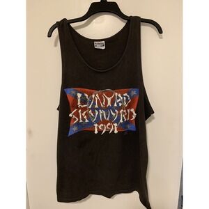 1991 LYNYRD SKYNYRD Concert Tour (XL) Tank Top GARY ROSSINGTON JOHNNY VAN ZANT